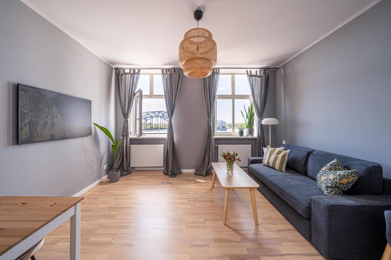Cosy Studio With River View 리가 외부 사진